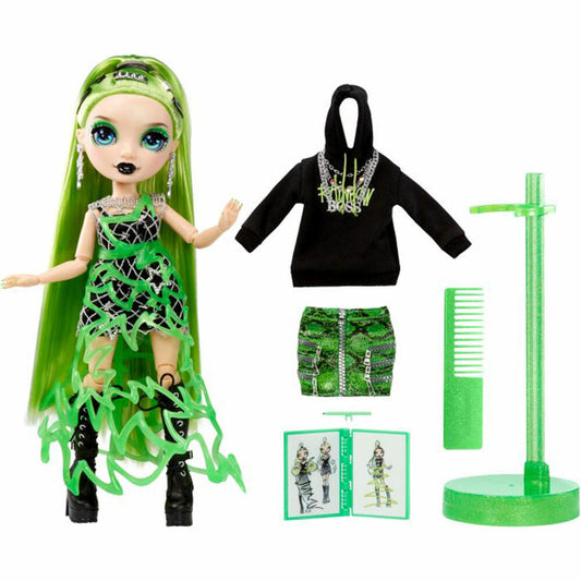 Rainbow High Fantastic Fashion Doll- Jade Green, Fashion Doll, Dress-up Doll, Doll, 587361EUC
