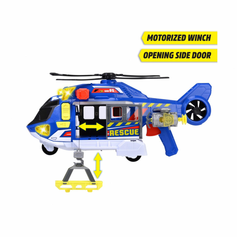 Dickie Toys Helicopter, Helikopter, Spielzeug, Rettungshubschrauber, Hubschrauber, 203307002
