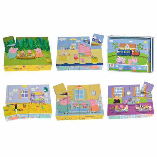 Eichhorn Peppa Pig Bilderwürfel, Würfelpuzzle, Würfel Puzzle, Kinder, Spielzeug, Peppa Wutz, 109265708