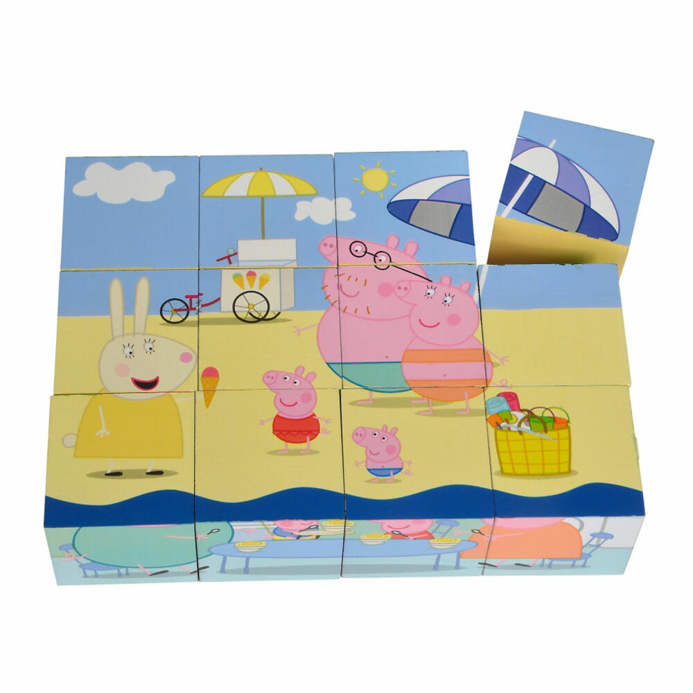Eichhorn Peppa Pig picture cube, cube puzzle, cube puzzle, children, toys, Peppa Pig, 109265708