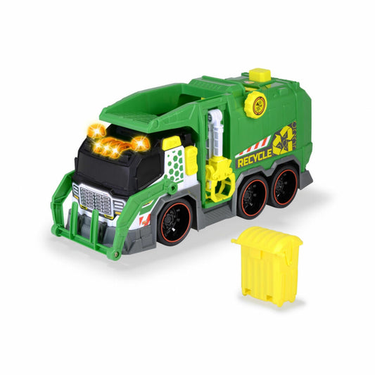 Dickie Toys Recycling Truck, Müllfahrzeug, Spielzeugauto, Spielzeug Auto, 203307001