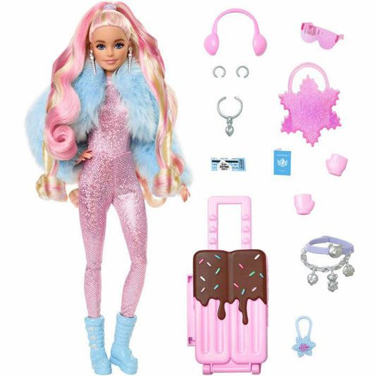 Mattel Barbie Extra Fly Snow Doll