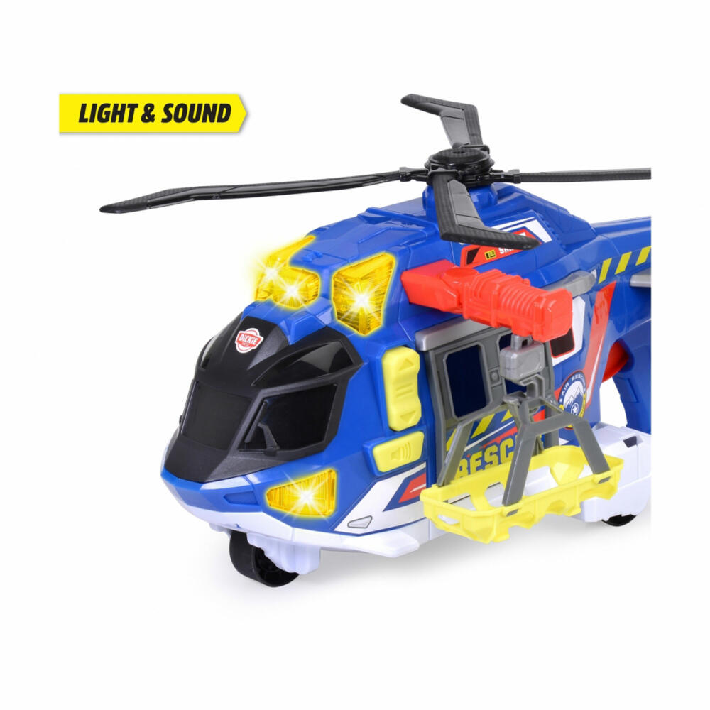 Dickie Toys Helicopter, Helikopter, Spielzeug, Rettungshubschrauber, Hubschrauber, 203307002