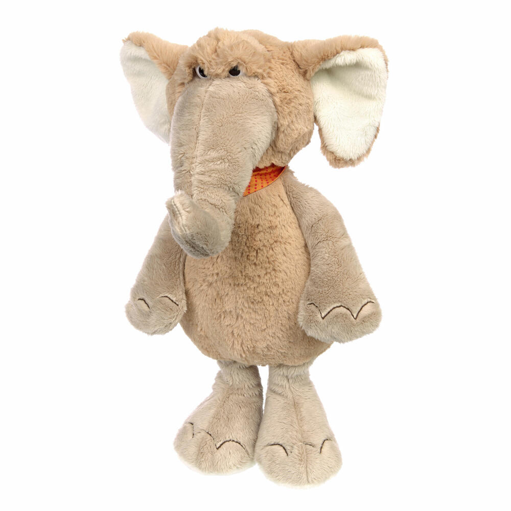 sigikid Mood Pets Elephant, cuddly toy, plush toy, adjustable facial expressions, stuffed toy, polyester, 42959