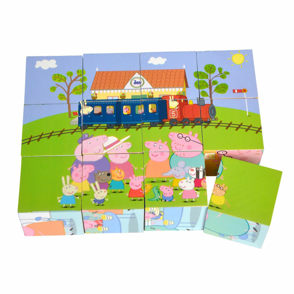 Eichhorn Peppa Pig picture cube, cube puzzle, cube puzzle, children, toys, Peppa Pig, 109265708