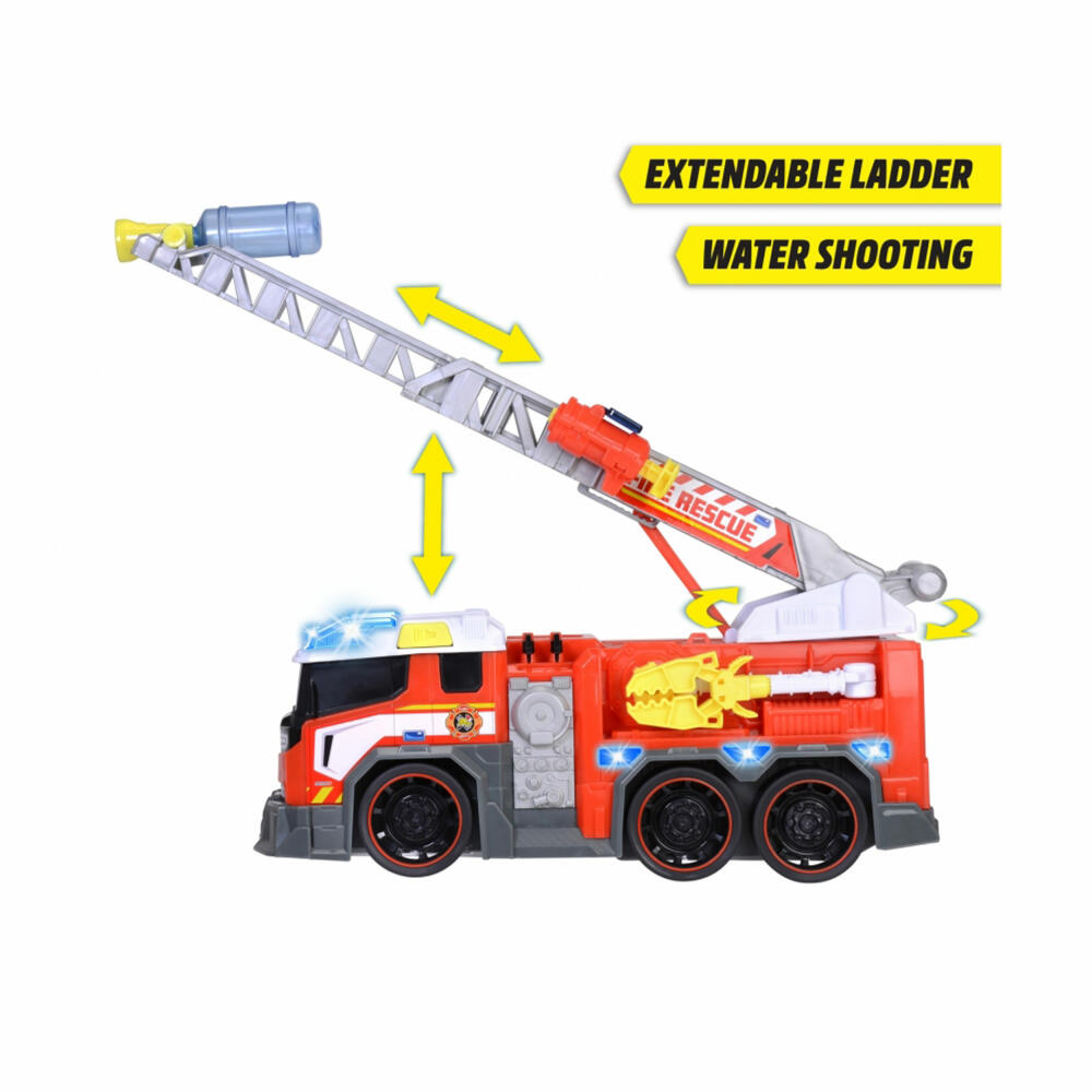Dickie Toys Fire Fighter, fire engine, fire department car, toy car, toy, 203307000
