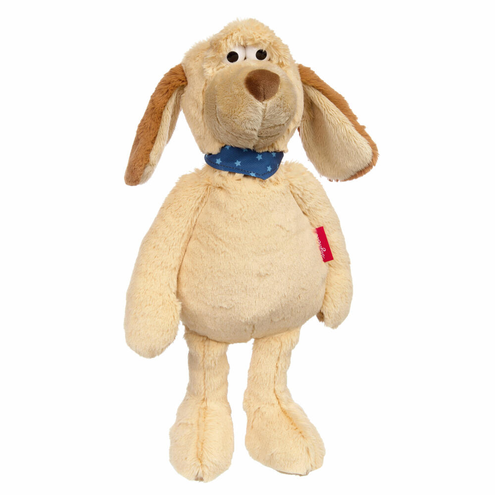 sigikid Mood Pets Hund, Kuscheltier, Plüschtier, verstellbare Mimikfalte, Stofftier, Polyester, 42961