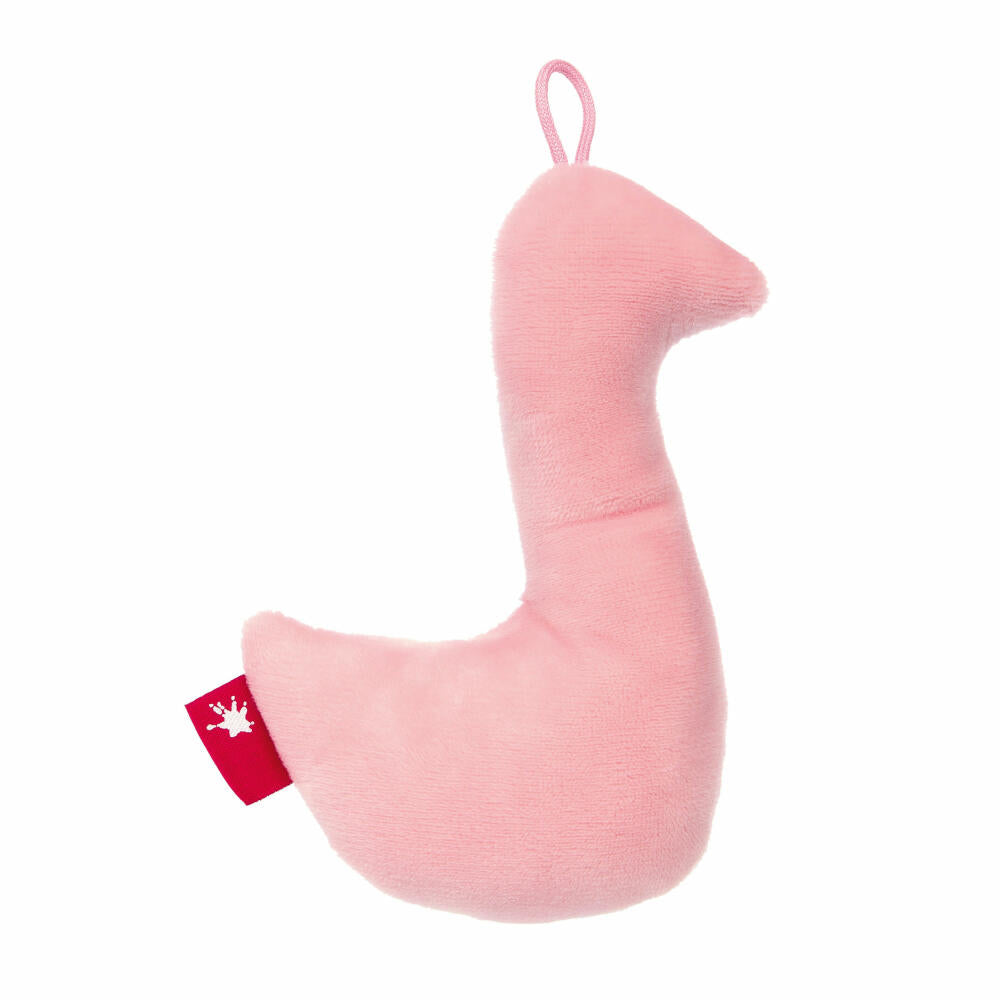 sigikid RedStars Greifling Gans, Greifspielzeug, Rassel, Baby Spielzeug, Polyester, 42898