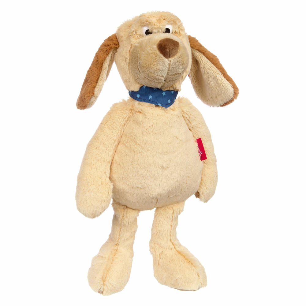 sigikid Mood Pets Hund, Kuscheltier, Plüschtier, verstellbare Mimikfalte, Stofftier, Polyester, 42961