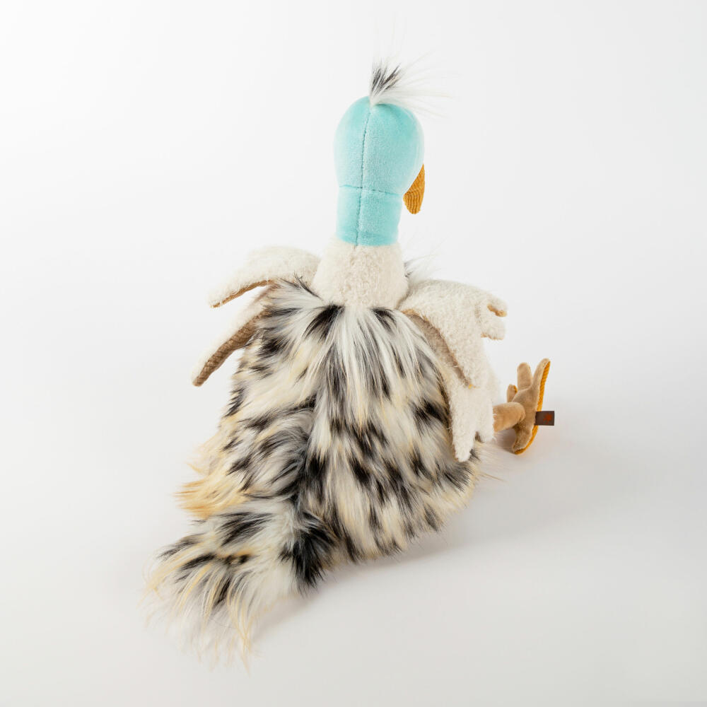 sigikid Tobago Tom Kikeriki, Kuscheltier, Stofftier, Schmusetier, Türkis, 44 cm, 42982