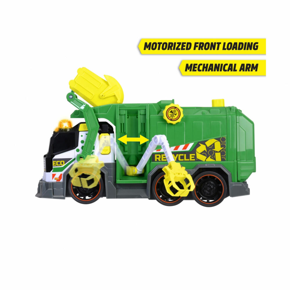 Dickie Toys Recycling Truck, Garbage Truck, Toy Car, Toy Car, 203307001