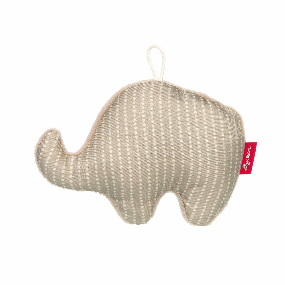 sigikid RedStars grasping toy elephant, grasping toy, rattle, baby toy, polyester, 42951