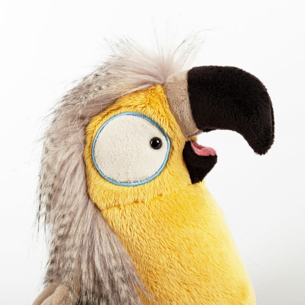 sigikid Coco Coocoo Kikeriki, Kuscheltier, Stofftier, Schmusetier, Gelb, 19 cm, 42980