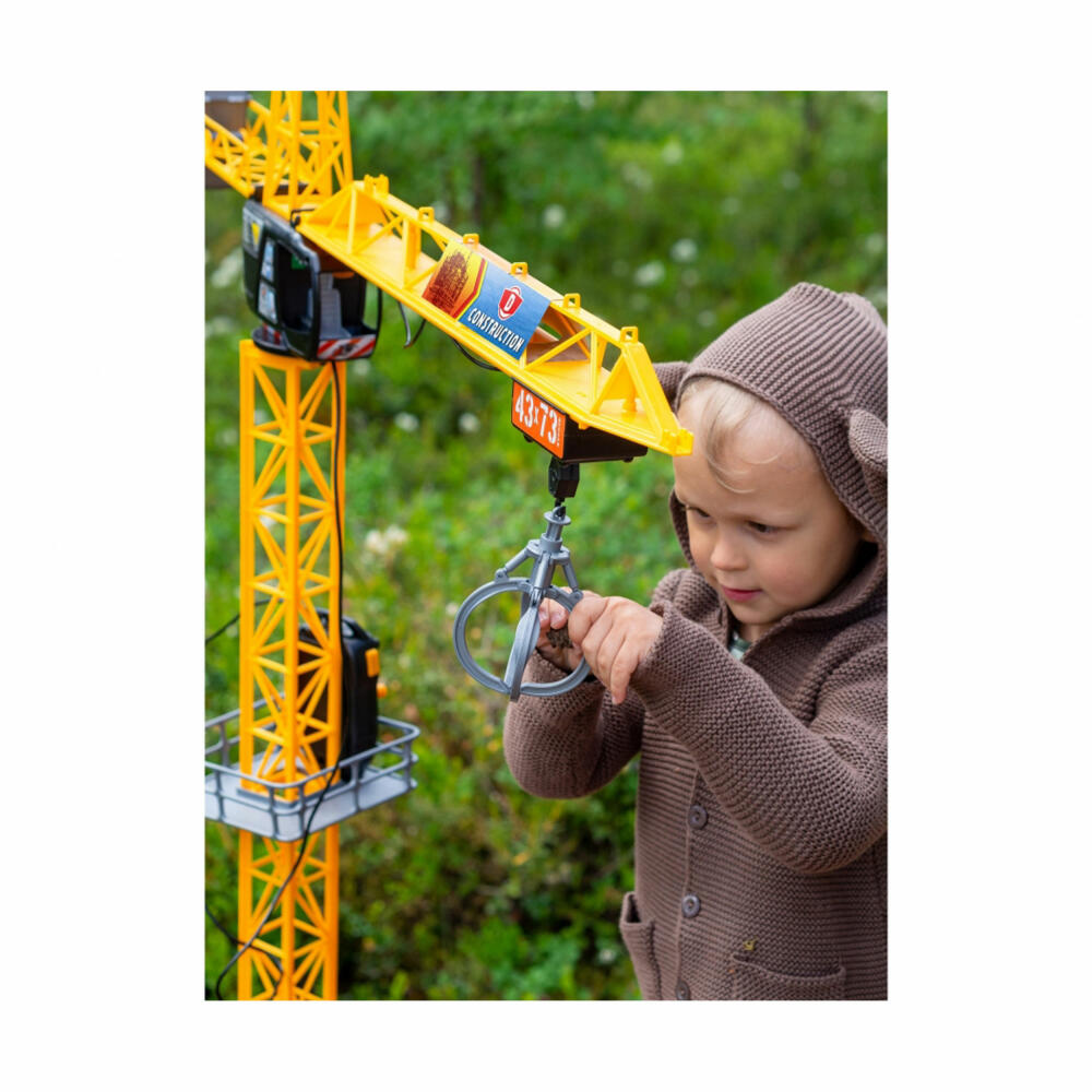 Dickie Toys Mega Crane, toy crane, crane, toy, construction crane, H 120 cm, 201139012