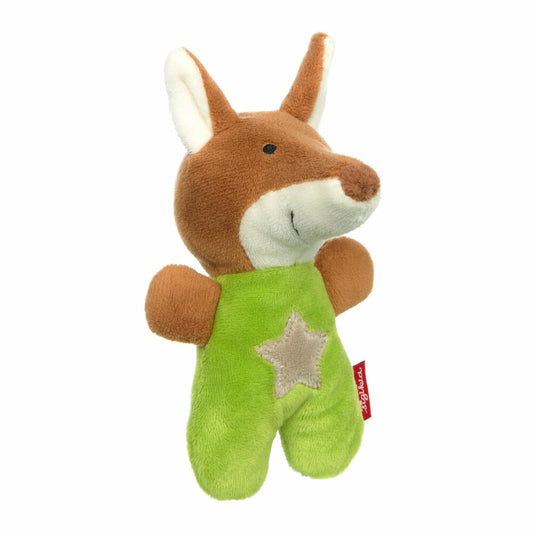 sigikid Red Stars Rassel Fuchs, Greifling, Greifspielzeug, Babyspielzeug, Baby Spielzeug, 42797