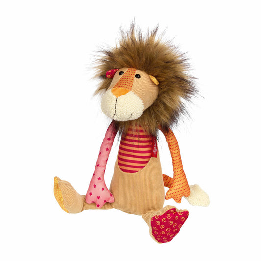 sigikid Patchwork Sweety Löwe, Kuscheltier, Plüschtier, Stofftier, Polyester, 32 cm, 42844