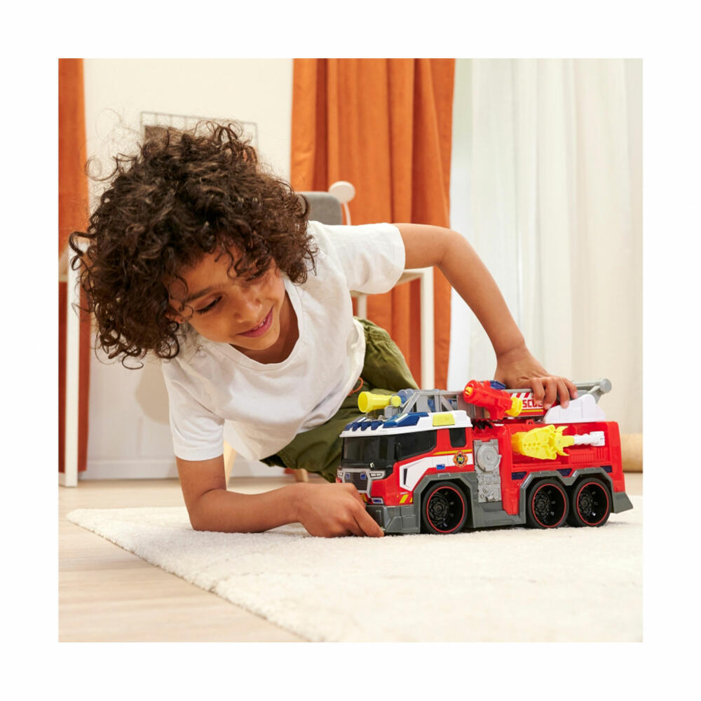 Dickie Toys Fire Fighter, fire engine, fire department car, toy car, toy, 203307000