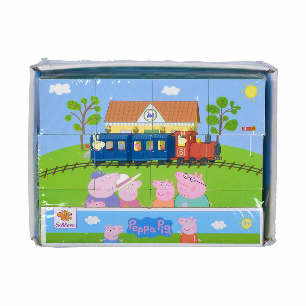Eichhorn Peppa Pig picture cube, cube puzzle, cube puzzle, children, toys, Peppa Pig, 109265708