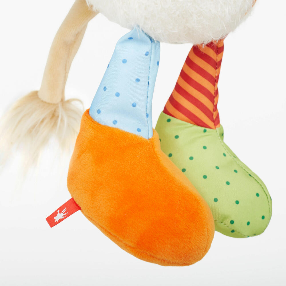 sigikid Patchwork Sweety Kuh, Kuscheltier, Plüschtier, Stofftier, Polyester, 30 cm, 42839