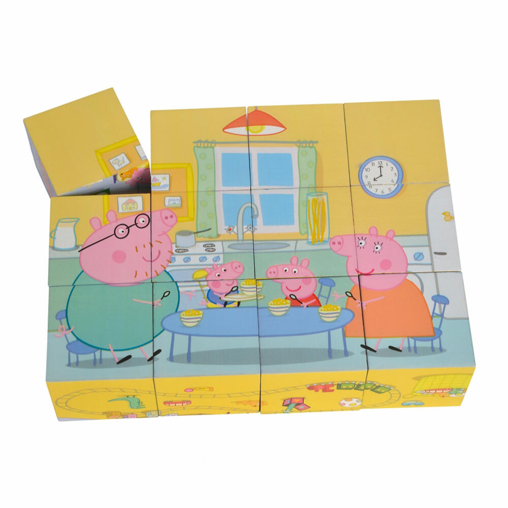 Eichhorn Peppa Pig picture cube, cube puzzle, cube puzzle, children, toys, Peppa Pig, 109265708