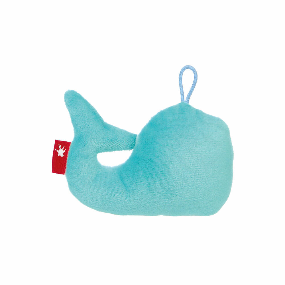 sigikid RedStars grasping toy whale, grasping toy, rattle, baby toy, polyester, 42894