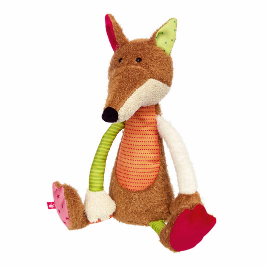 sigikid Patchwork Sweety Fuchs, Kuscheltier, Plüschtier, Stofftier, Polyester, 32 cm, 42841