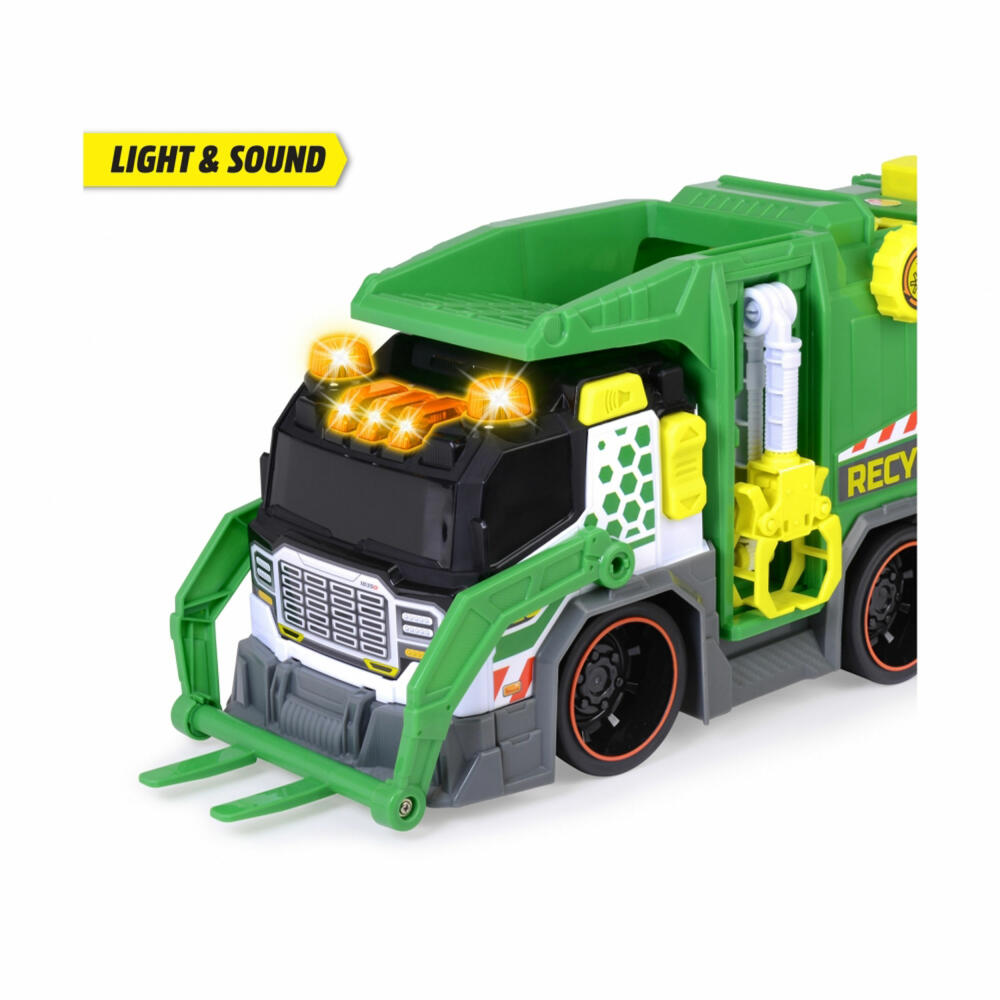 Dickie Toys Recycling Truck, Garbage Truck, Toy Car, Toy Car, 203307001