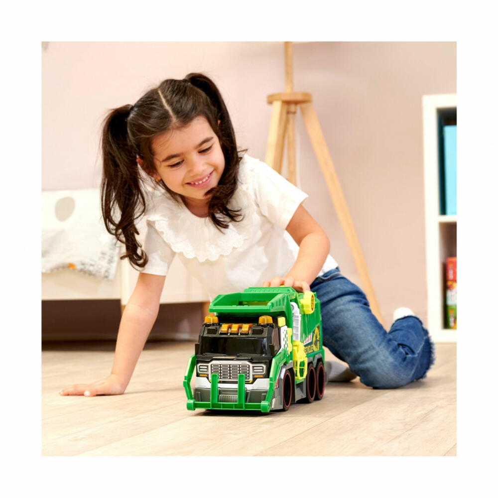 Dickie Toys Recycling Truck, Garbage Truck, Toy Car, Toy Car, 203307001