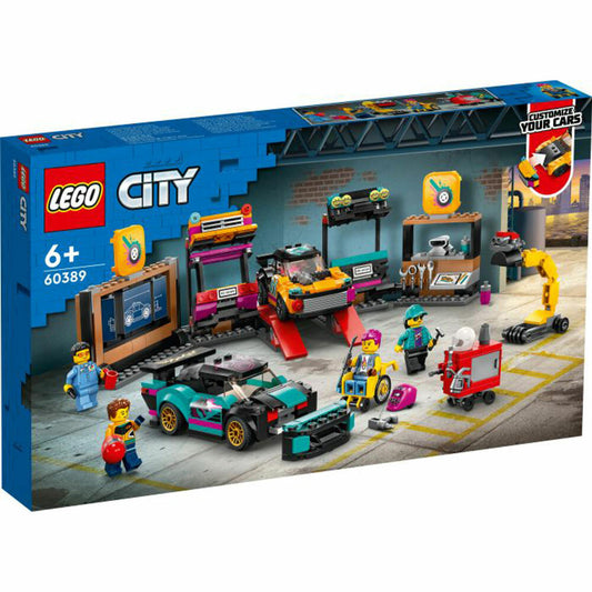 LEGO City Autowerkstatt, 507-tlg., Bauset, Konstruktionsset, Bausteine, Spielzeug, ab 6 Jahre, 60389