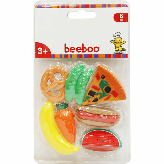Beeboo Kitchen Fruit and Vegetables, 8-piece