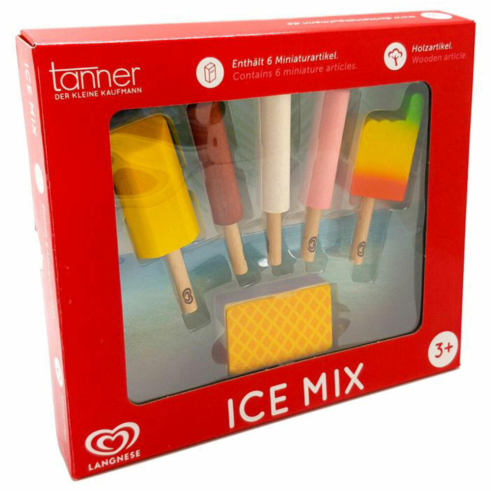 Tanner Langnese ice cream set