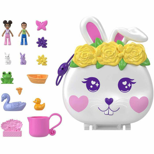Mattel Polly Pocket Flower Bunny Box