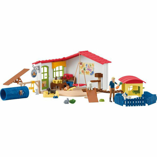 schleich Farm World 42607 Animal Hotel