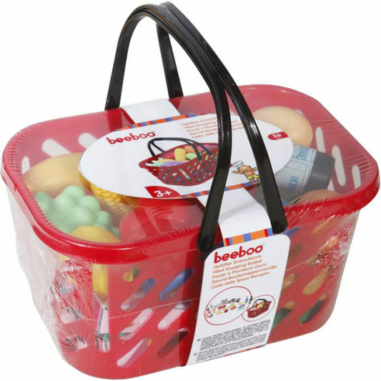 Beeboo Kitchen shopping basket with accessories, 29 pieces
