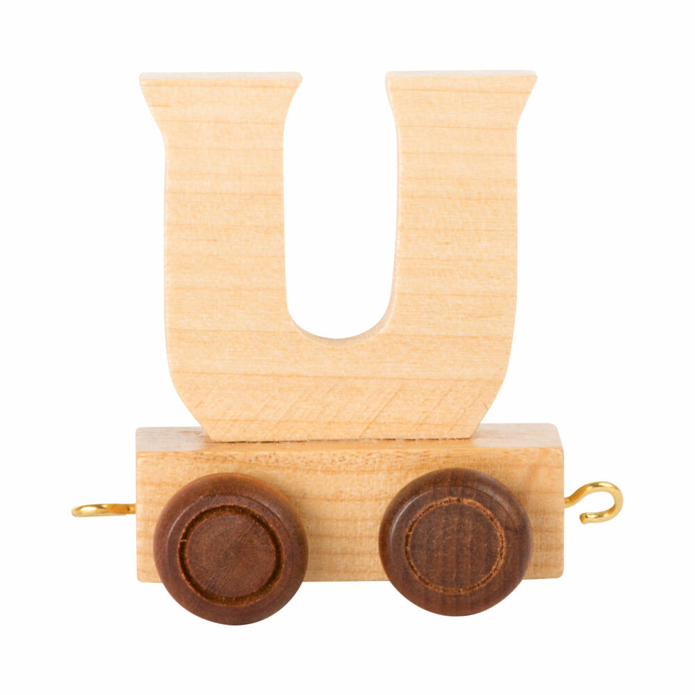 Legler small foot design letter train wood U, 7480