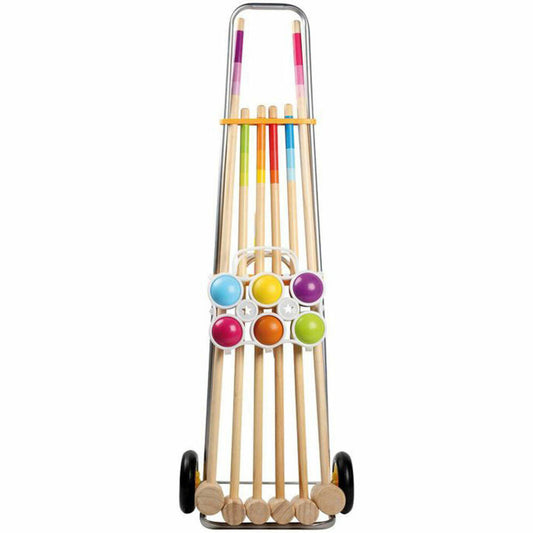 Outdoor active croquet cart for 6 players, length 92 cm