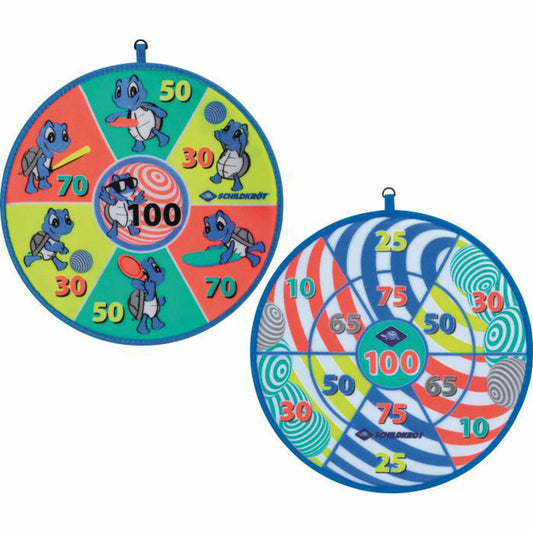 Schildkröt Funsports - Soft Dart Set, Velcro dartboard with 2 x 3 balls