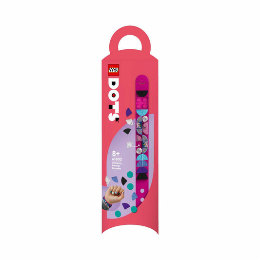 LEGO DOTS Einhorn Armband, 37-tlg., Bauset, Konstruktionsset, Bausteine, ab 8 Jahre, 41802