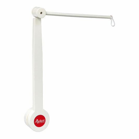 sigikid Mobilehalter, Mobile Halter, Mobilearm, Mobile Halterung, Stange, Befestigung, Holz, Weiß, 75090