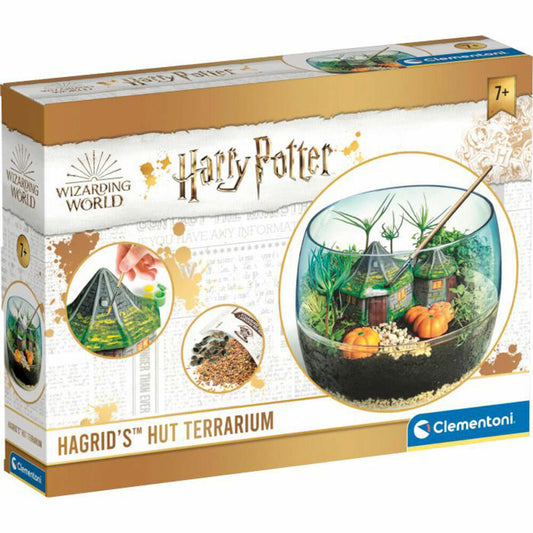 Clementoni Harry Potter Terrarium, Mini Ecosystem, Hagrid's Hut, from 7 years, 19248