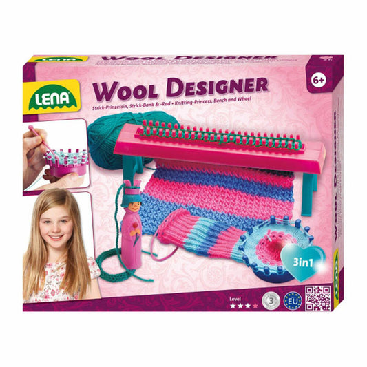 LENA Wool Designer knitting set