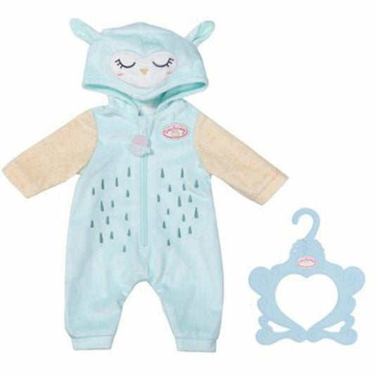 Zapf Creation Baby Annabell Cuddly Suit Owl, Doll Clothes, Clothes Doll, 43 cm, 706725