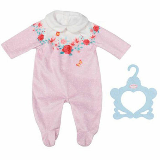 Zapf Creation Baby Annabell Romper Pink Flowers, Doll Clothes, Clothes Doll, 43 cm, 706817