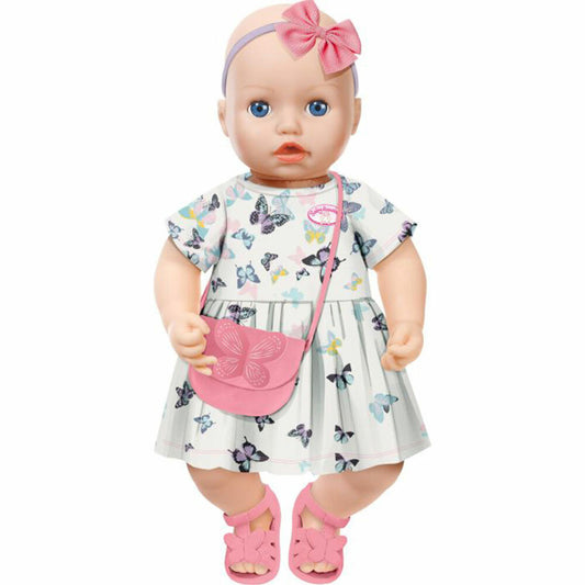 Zapf Creation Baby Annabell Dress Set, with Shoes and Bag, Doll Clothes, Clothes Doll, 43 cm, 706701