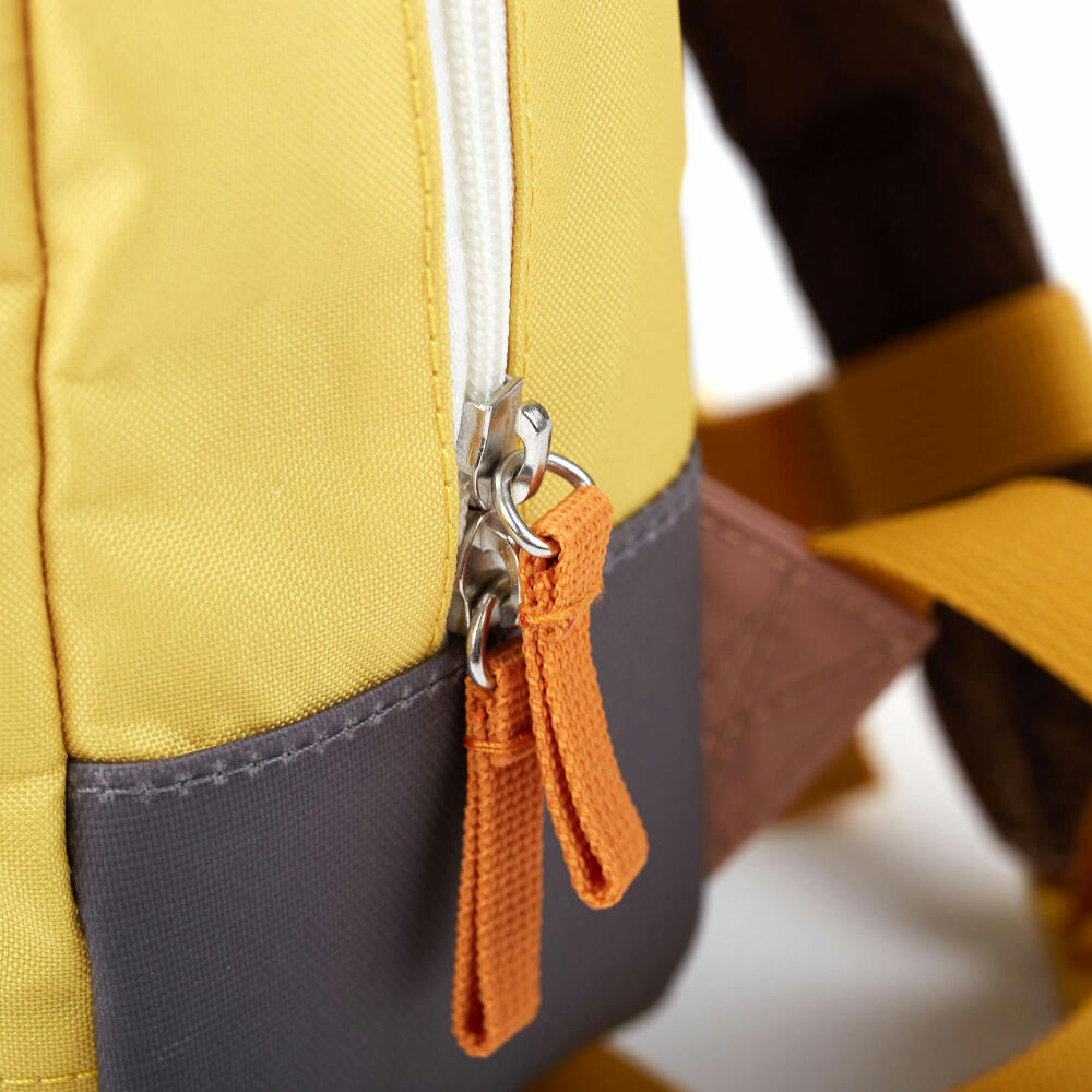 sigikid Mini Rucksack Löwe, Kinderrucksack, Kindergartentasche, Kinder Tasche, Kindergarten, Polyester, Gelb, 3.6 L, 25116