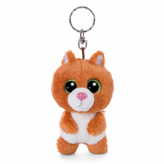 NICI Green Glubschis Forest Eichhörnchen Squibble Schlüsselanhänger, Bean Bag, Schlüssel Anhänger, 9 cm, 47692