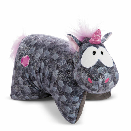 NICI Theodor and Friends Cuddly Toy Pillow Unicorn Diamond Dust, Cuddly Toy Pillow, Cuddly Pillow, 40 x 30 cm, 47654