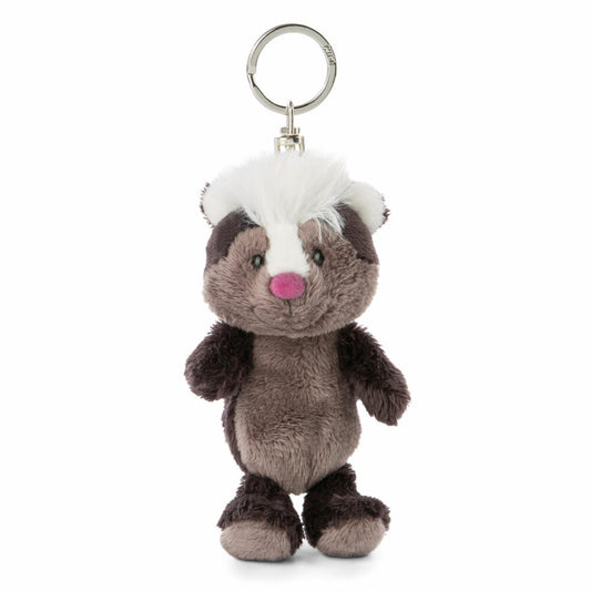 NICI Forest Friends Stinktier Chiala Skunk Schlüsselanhänger, Schlüssel Anhänger, Glücksbringer, 10 cm, 47332