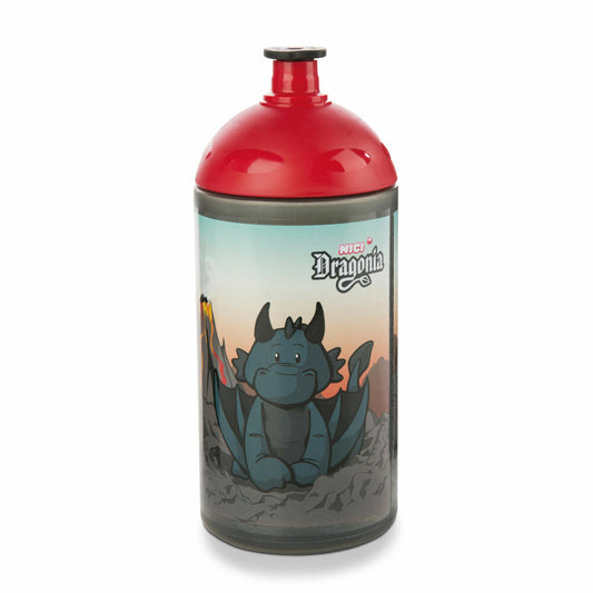 NICI Dragonia Trinkflasche, Getränkeflasche, Trink Flasche, Kinderflasche, Kinder, 500 ml, 47167