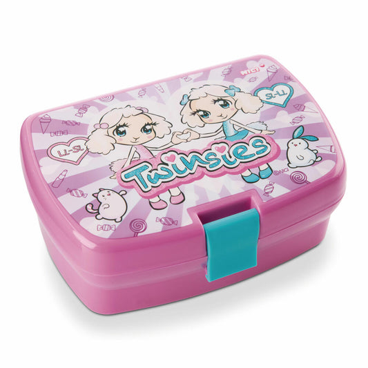 NICI Tweensies Brotdose, Butterbrotsdose, Box, Frischhaltebox, Brot Dose, Lunchbox mit Einsatz, 47165